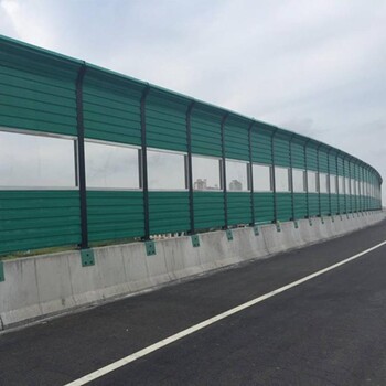 快速路隔聲屏障道路改造隔聲降噪金屬聲屏障金標生產